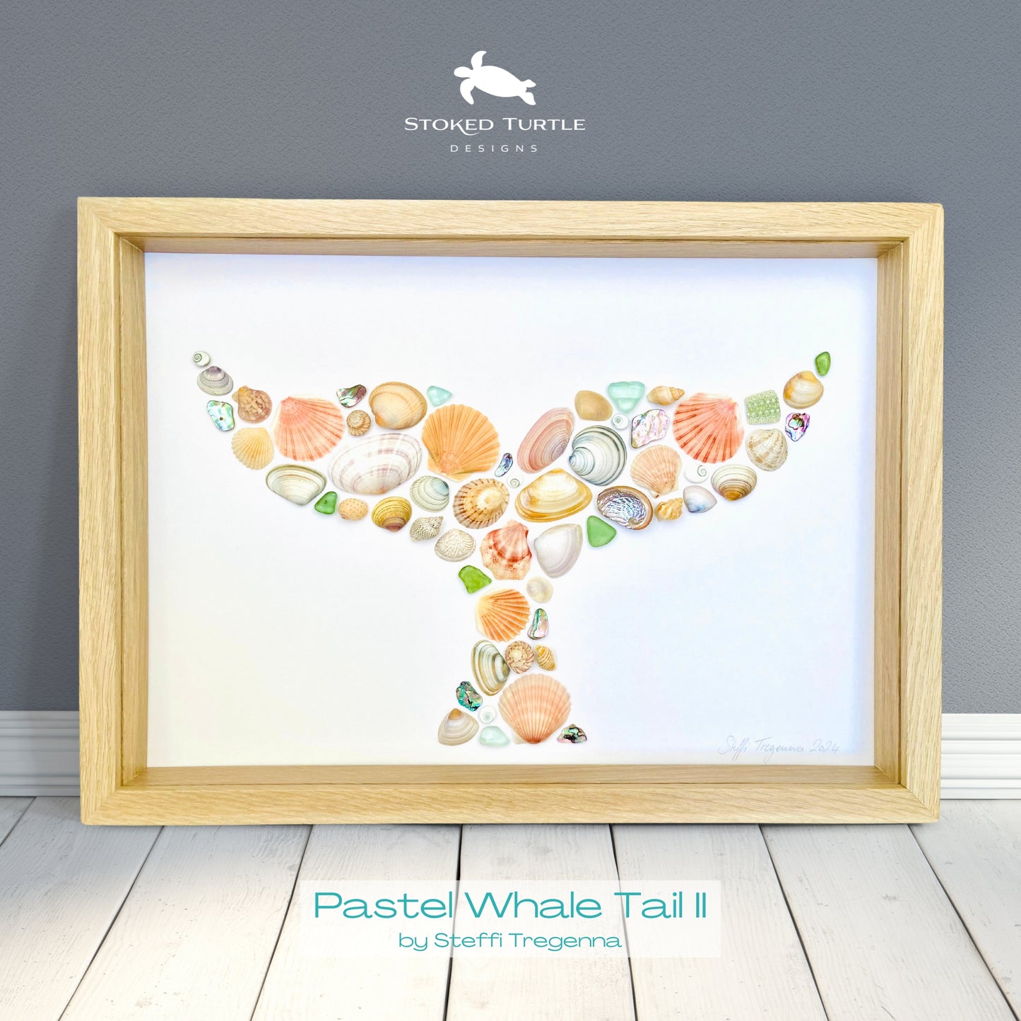 Pastel Whale Tail II