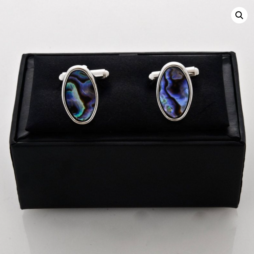 Paua Cufflinks