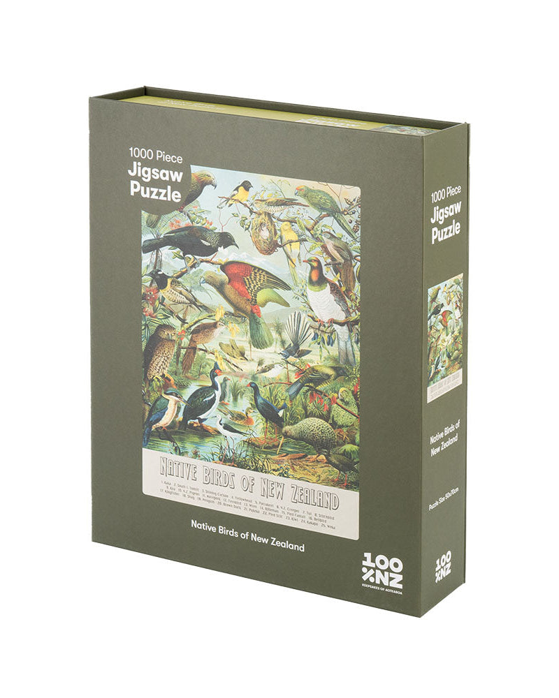 Native Birds of NZ Jigsaw Puzzle