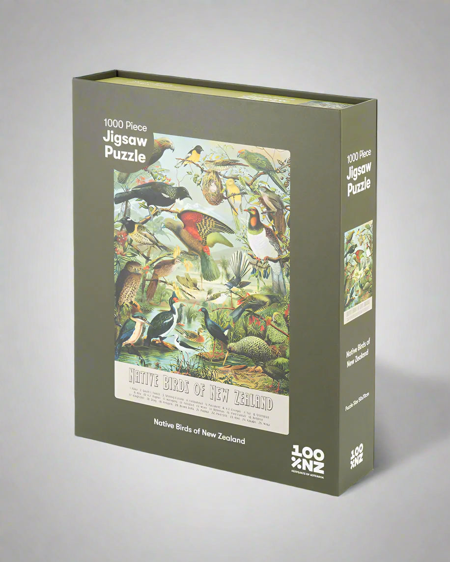 Jigsaw Puzzle - Native Birds of NZ