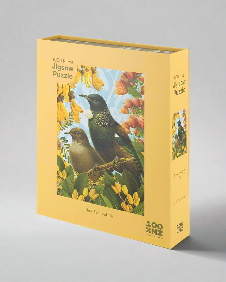 Jigsaw Puzzle - Botanical Tui