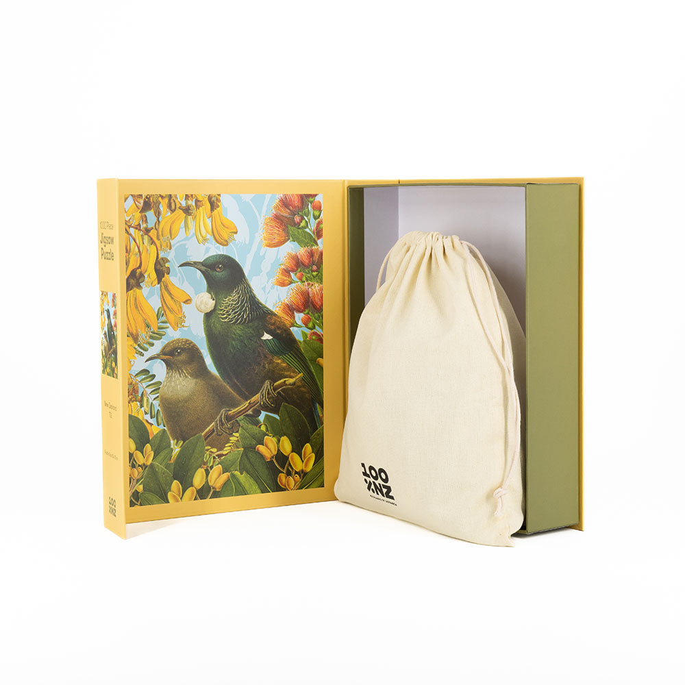 Jigsaw Puzzle - Botanical Tui