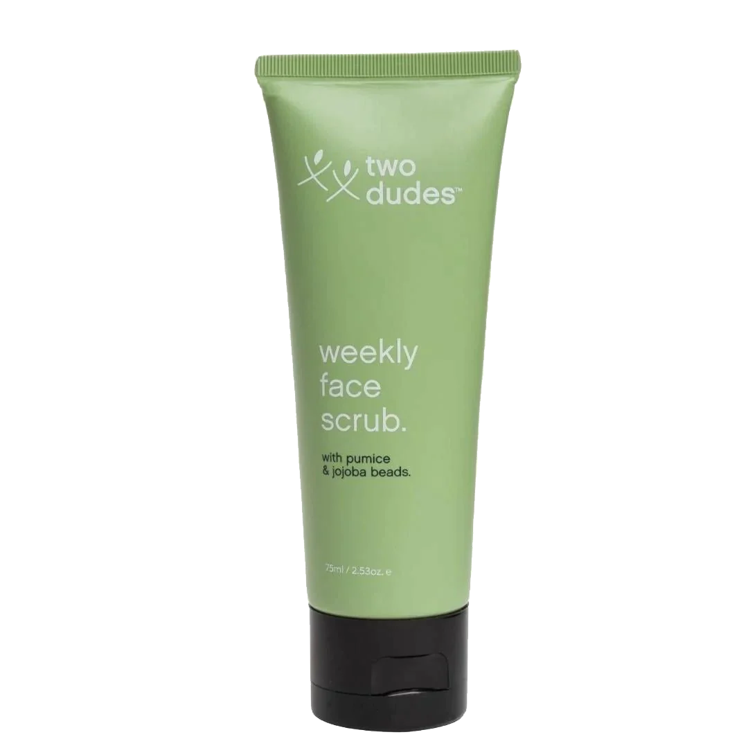 Two Dudes Weekly Face Scrub