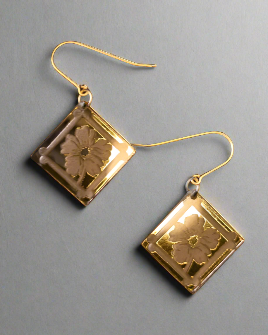 Fortitude Poppy Earrings