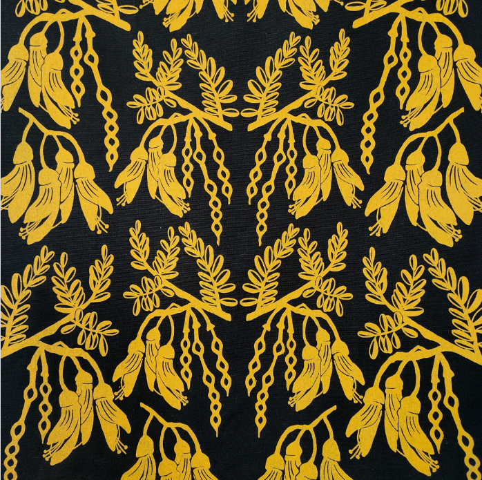 Kōwhai Black Tea Towel