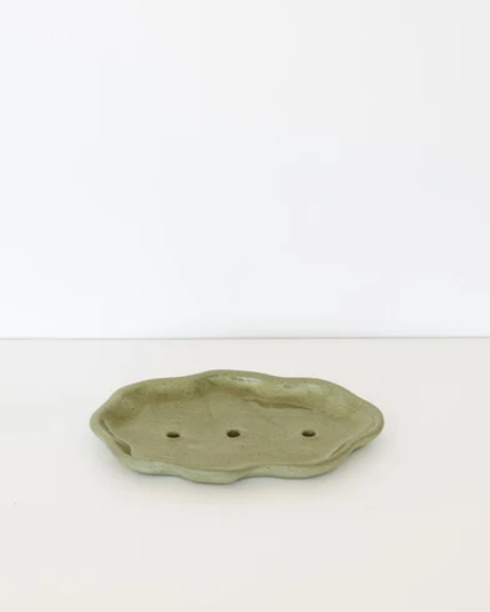 Frill Ceramic Soap Dish
