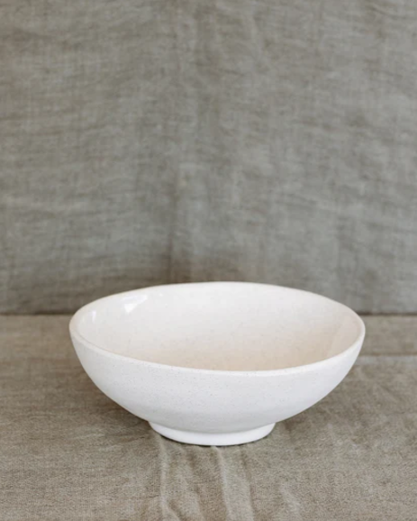 Round Ceramic Bowl Sage