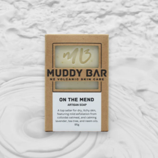 Neem, Lavender, Tea Tree & Oatmeal Muddy Bar Soap