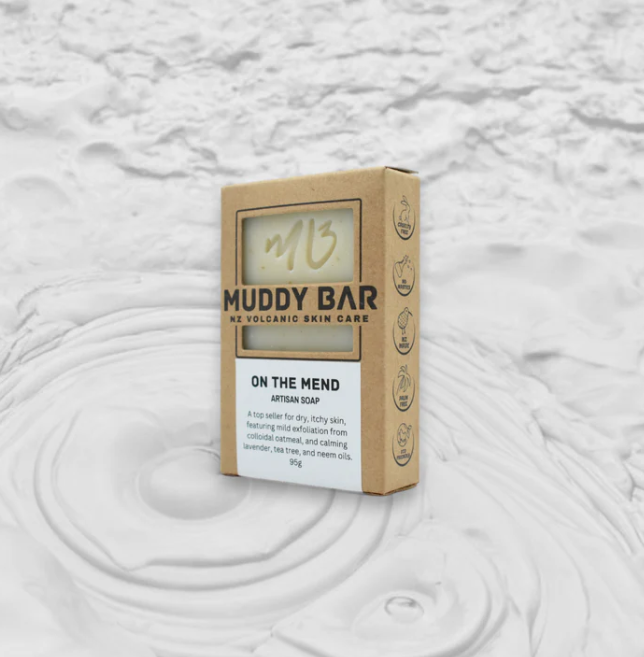 Neem, Lavender, Tea Tree & Oatmeal Muddy Bar Soap
