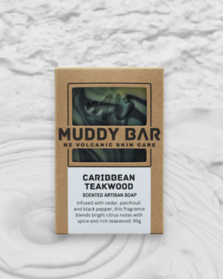 Caribbean Teakwood Muddy Bar Soap