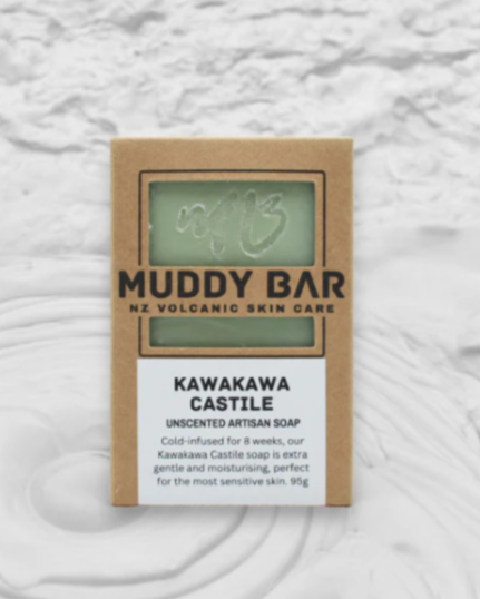 Kawakawa Castile Muddy Bar Soap