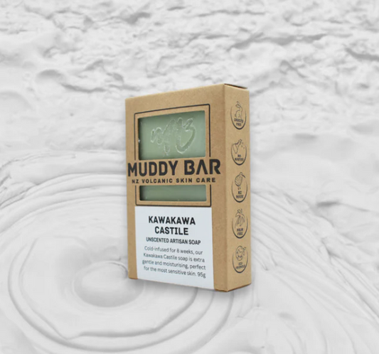 Kawakawa Castile Muddy Bar Soap