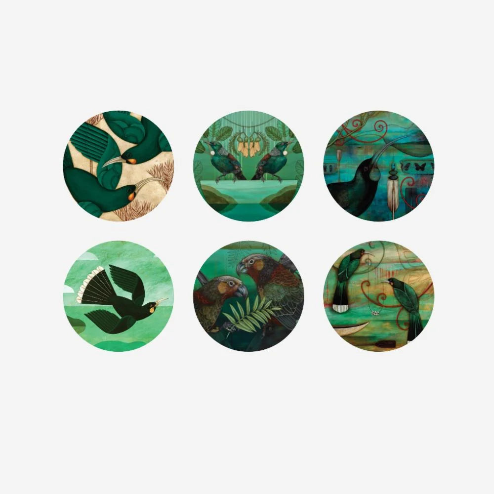 Kathryn Furniss Coasters- Set of 6