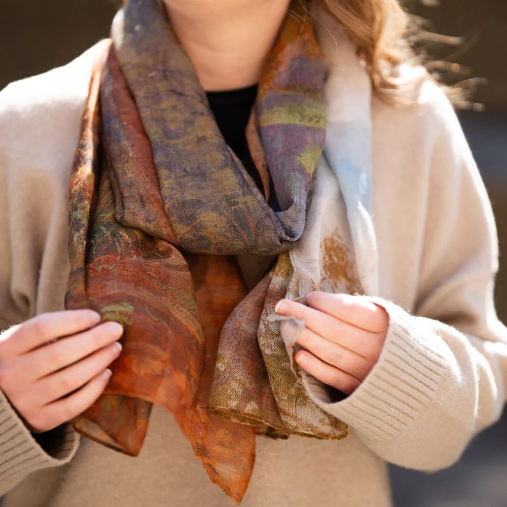 Old Masters Among the Kauris Scarf