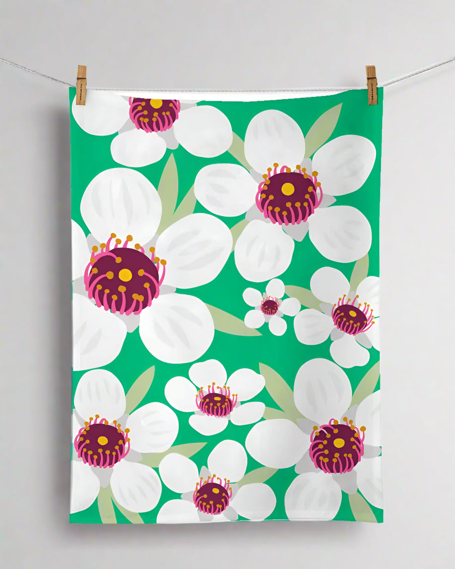 Bright Botanical Tea Towels