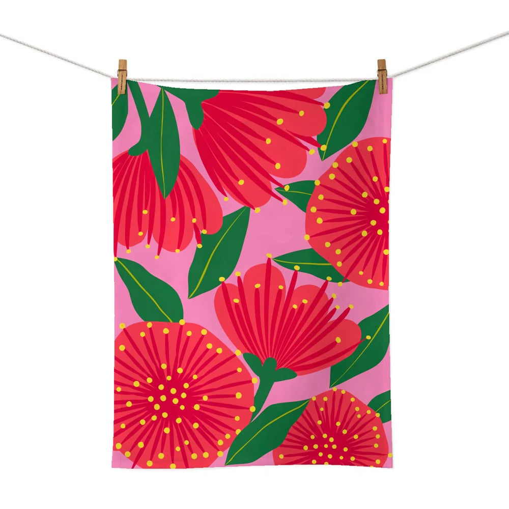 Bright Botanical Tea Towels