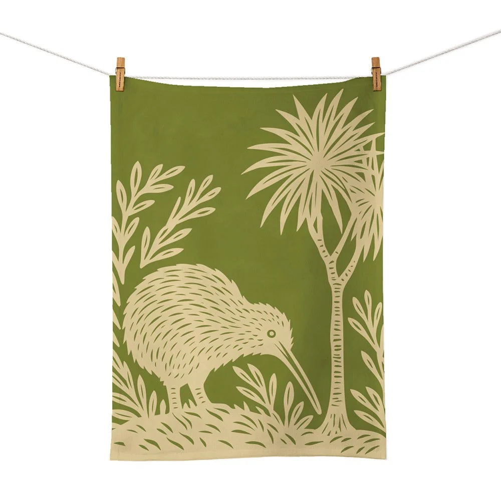 Woodcut Tea Towels
