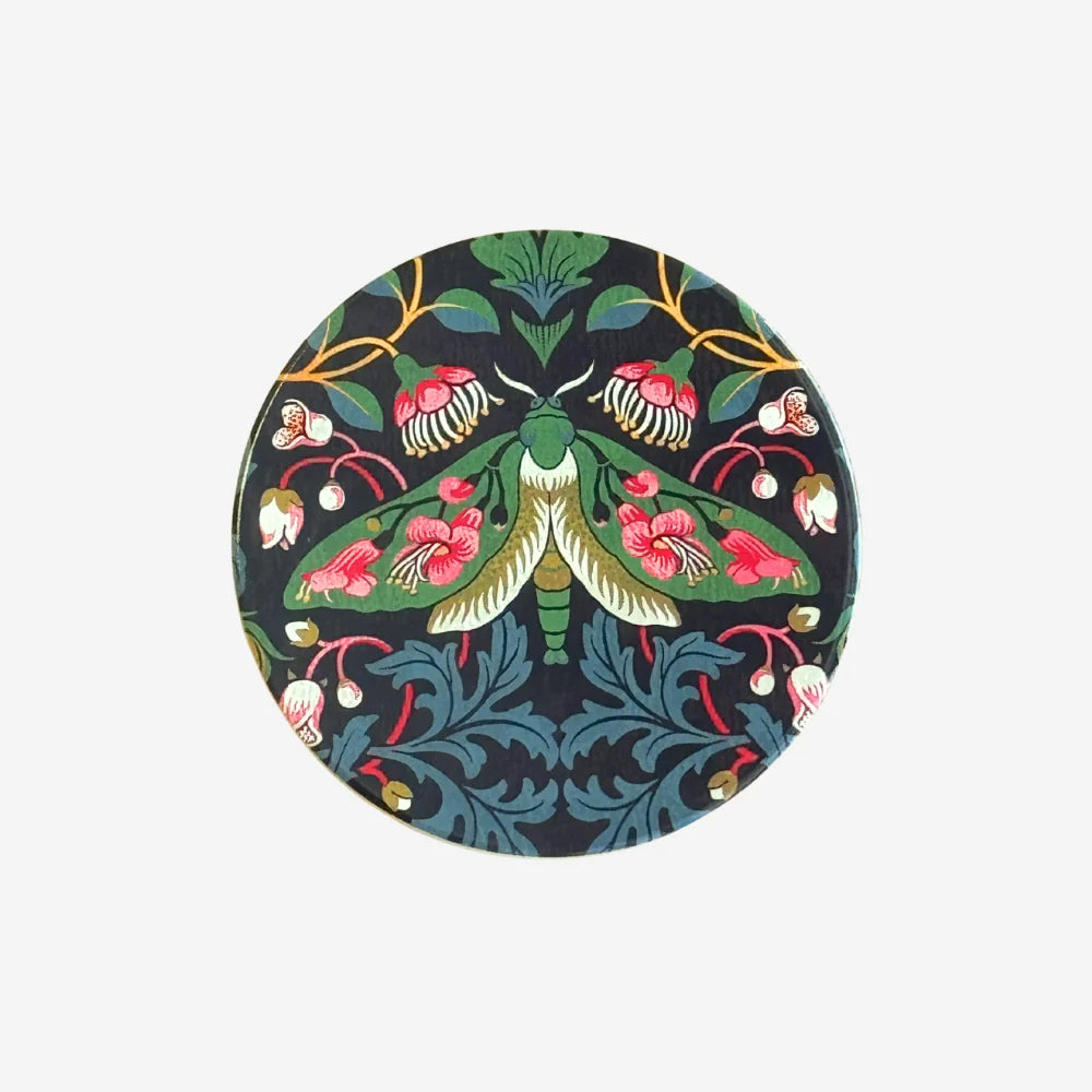 Tanya Wolfcamp Damask Ceramics Coasters