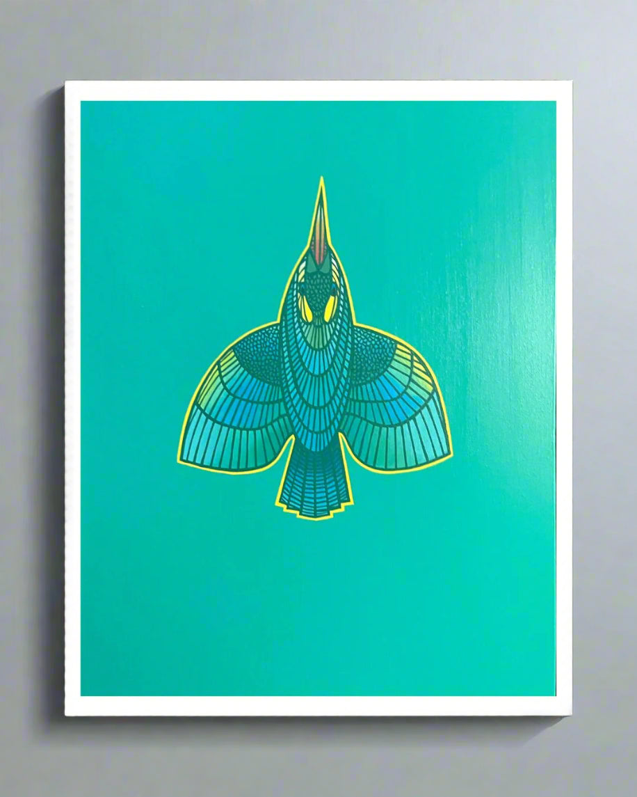 Nga Tamariki - Kōtare - Print