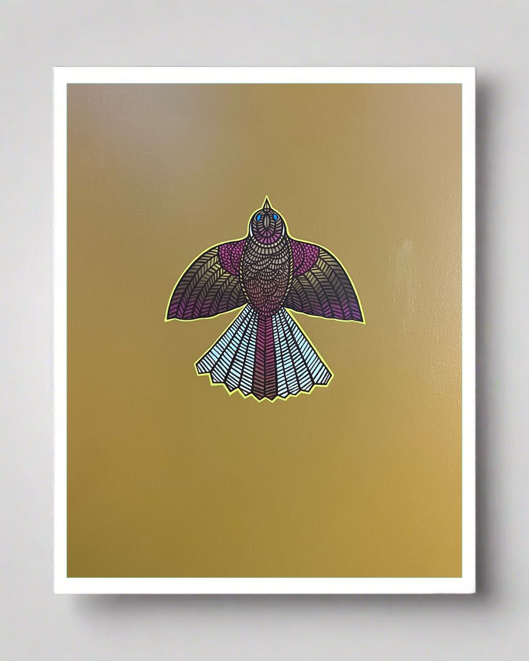 Nga Tamariki - Pīwakawaka - Print