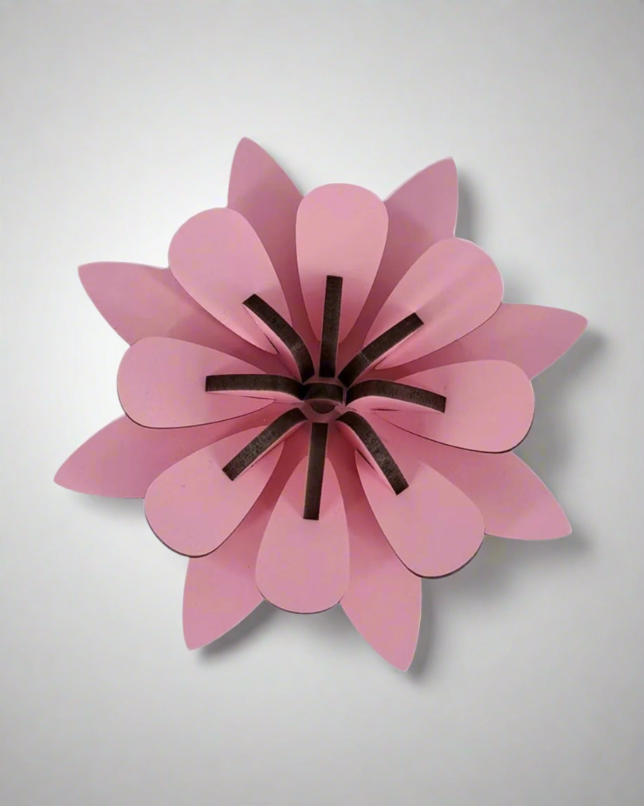 3D Icon Sculptures - Lotus Flower
