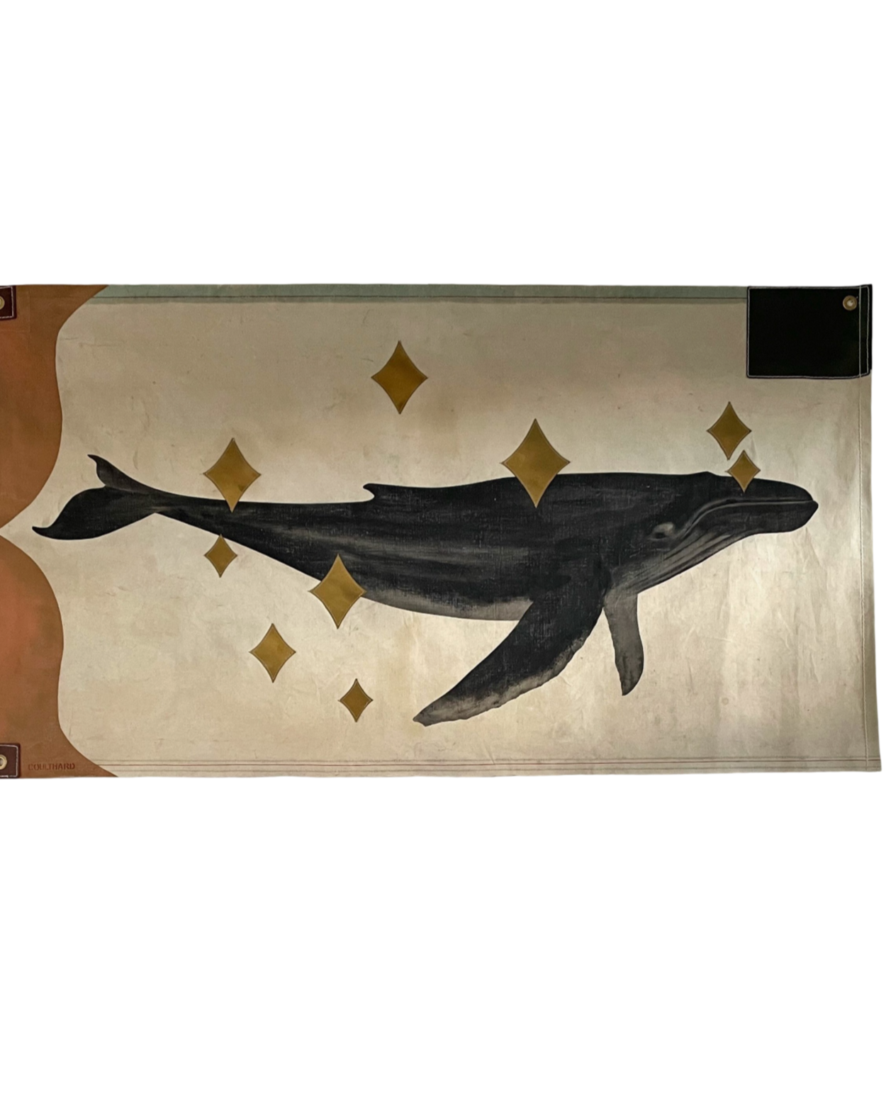 Humpback Whale on Cotton Canvas