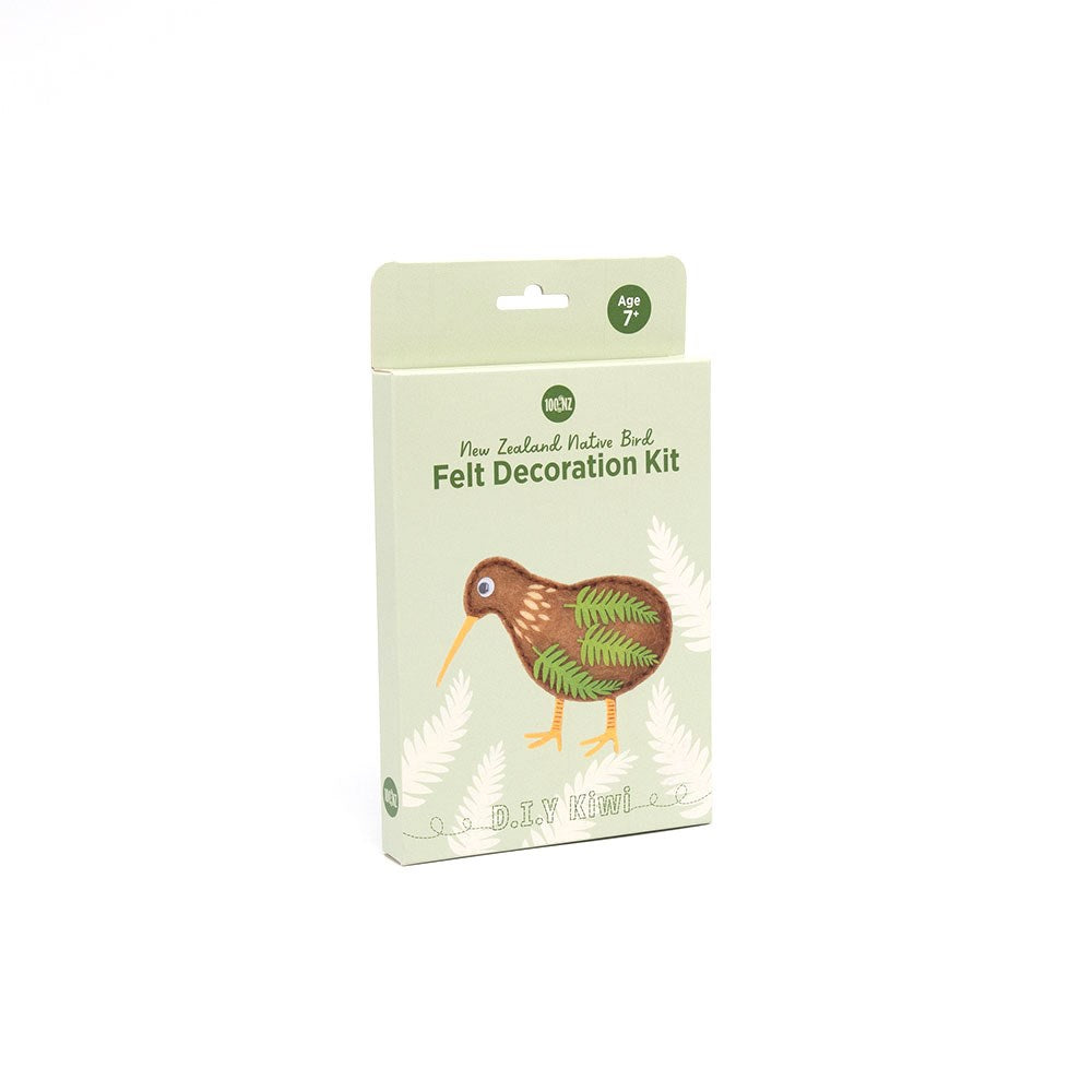 NZ Native Bird felt decoration kits