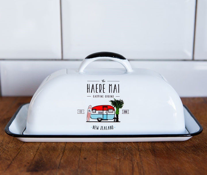 Enamel Butter Dish