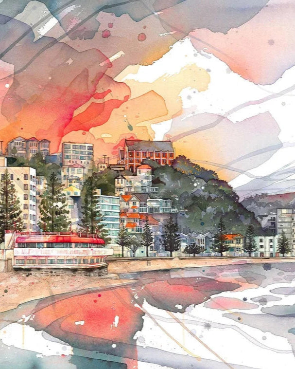 Oriental Bay Sunset
