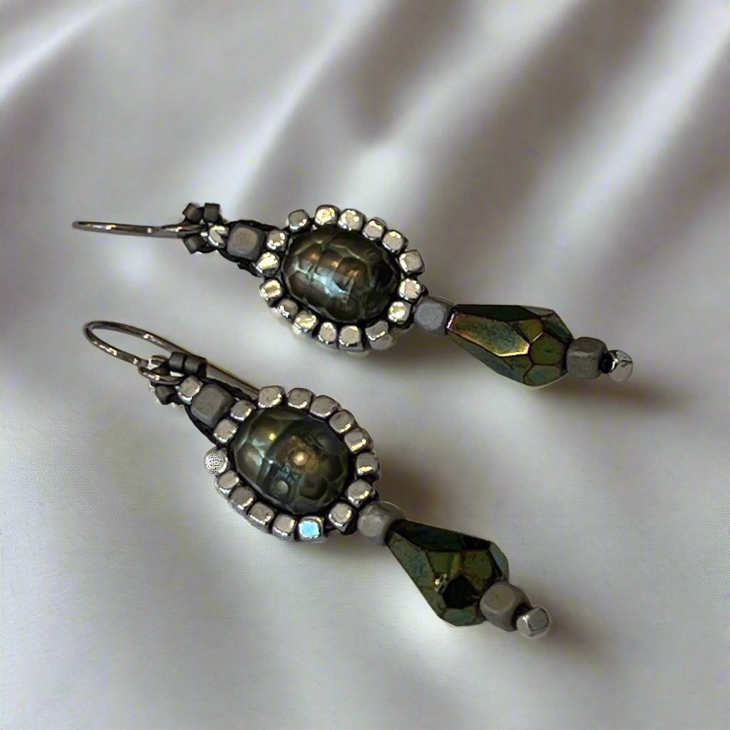 Dragon's Egg Drop Earrings