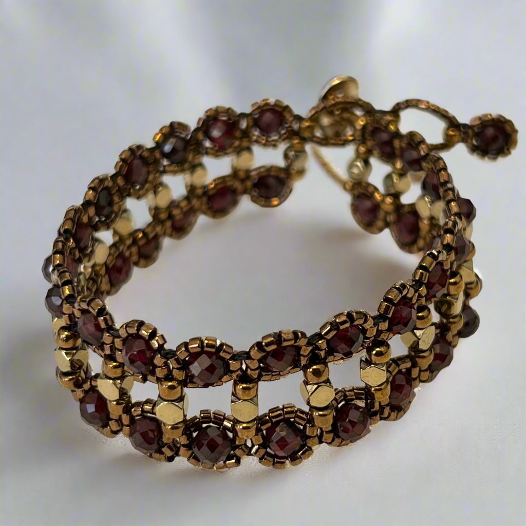 Garnet Cuff