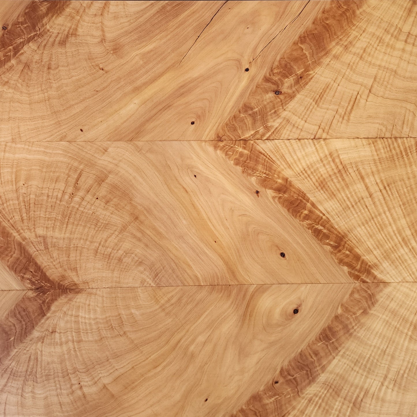 Steel & Macrocarpa Side Table