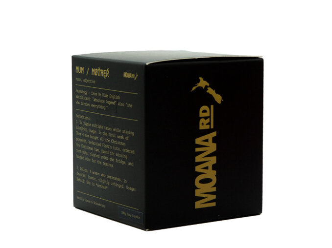 Mum / Mother, Noun/Adjective - Soy Candle