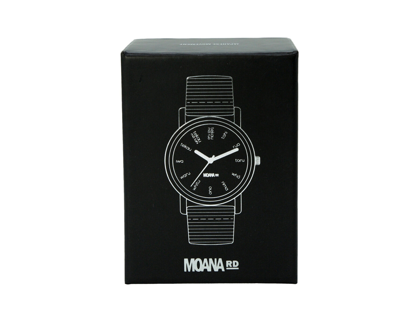 Te Reo Maori Watch Black