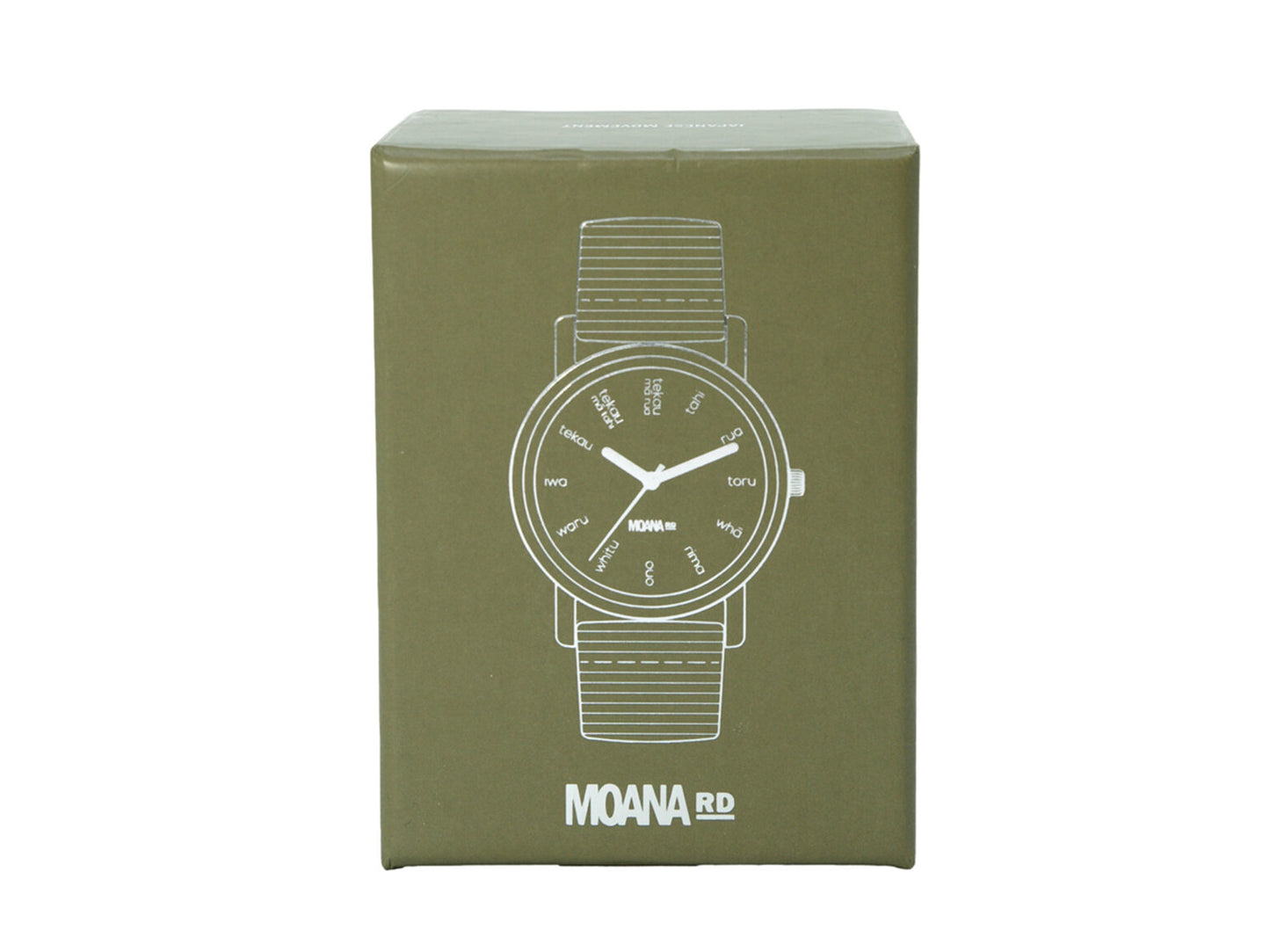Te Reo Maori Watch Olive