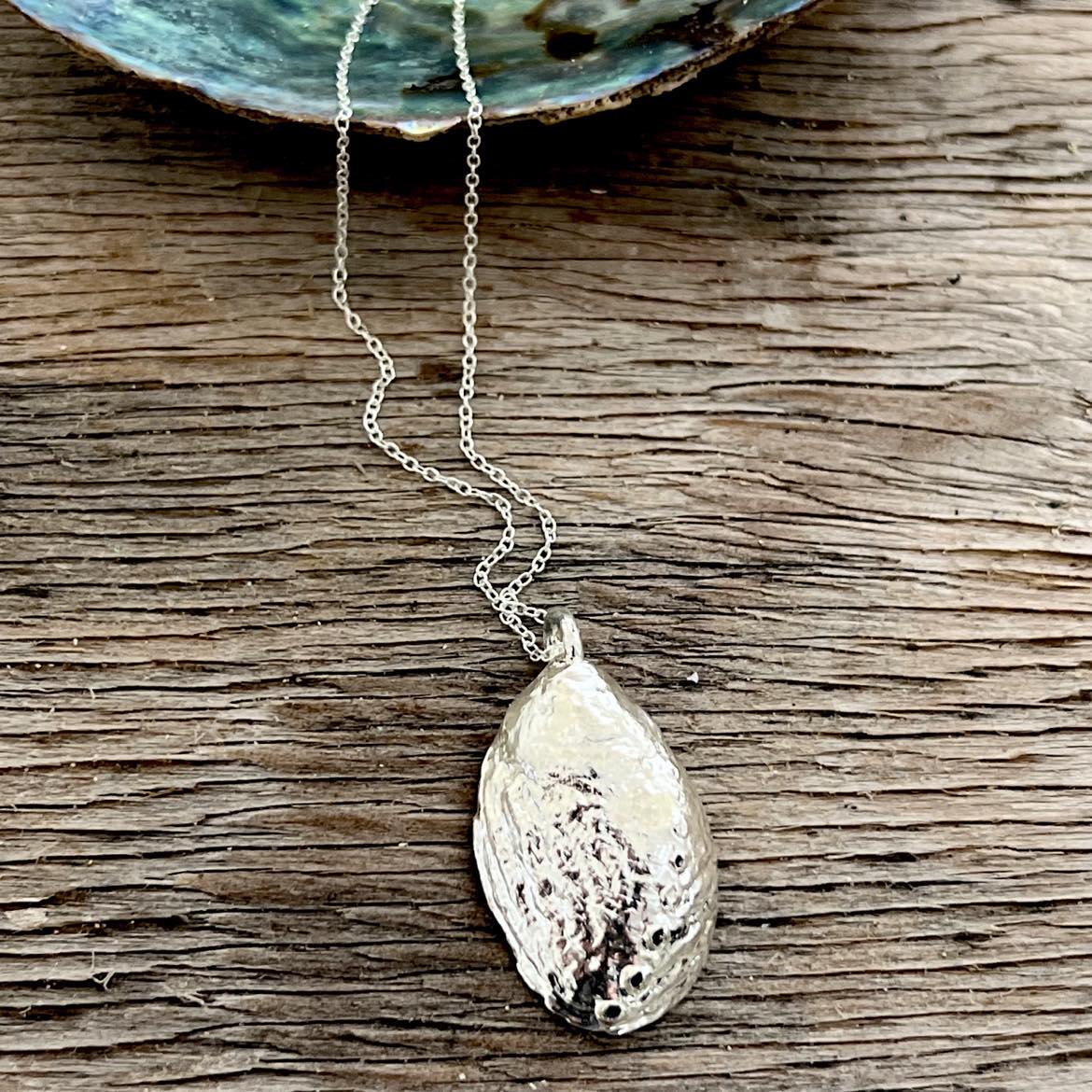 Large Paua Shell Necklace