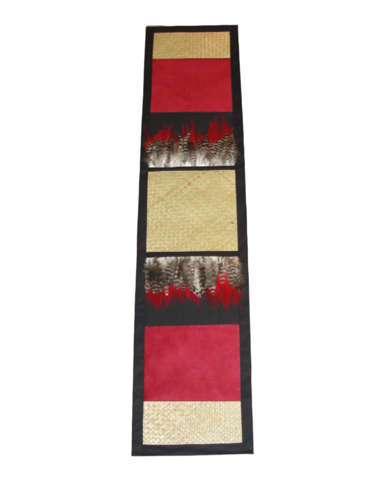 Table Runner in Red Pohutukawa