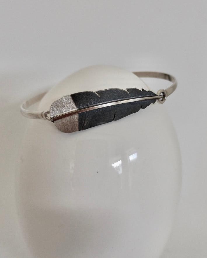 Huia Two toned Bangle