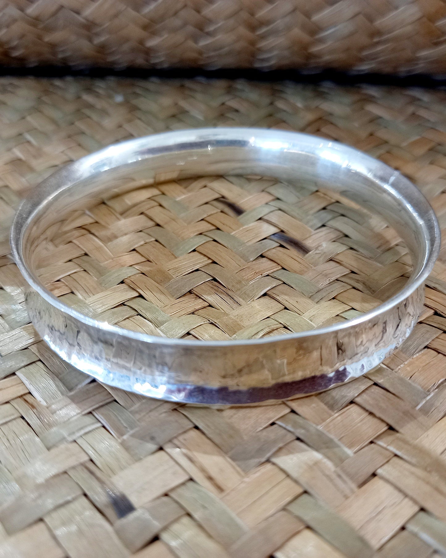 Anticlastic Dented Bangle