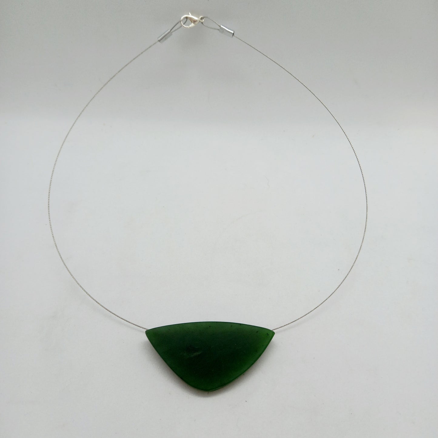 Freeform Pendant - Greenstone