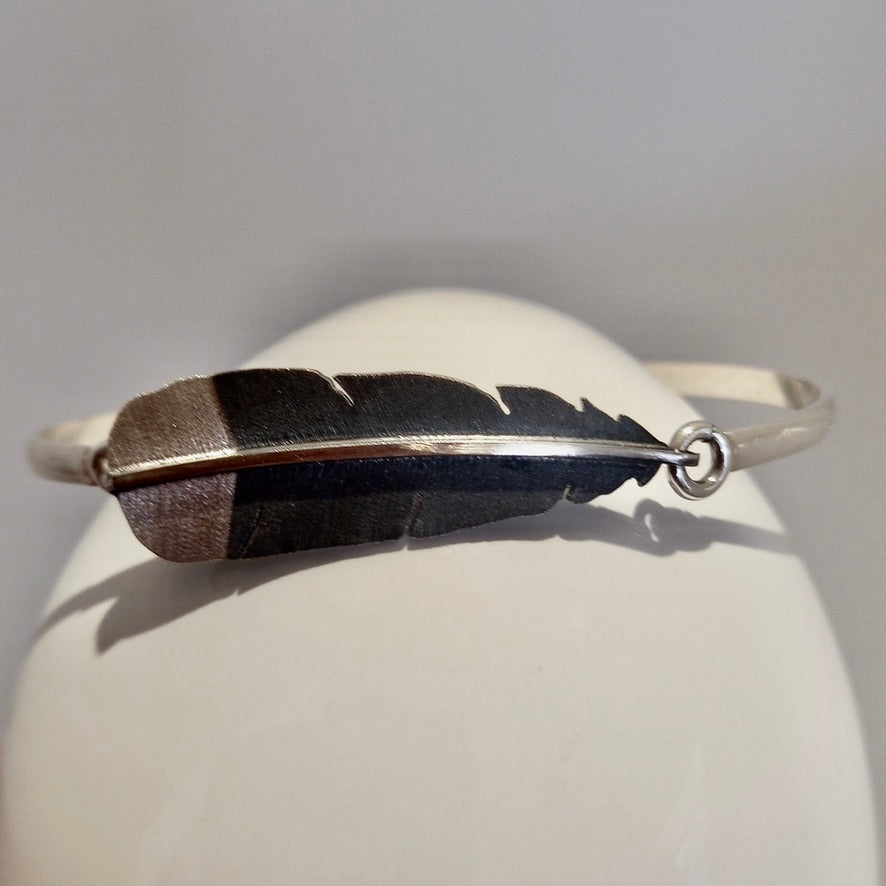 Huia Two toned Bangle