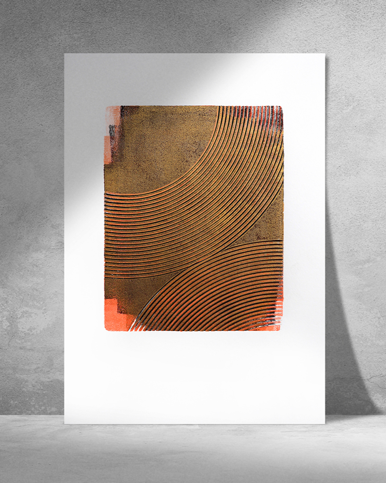 Creation: Gold & Orange