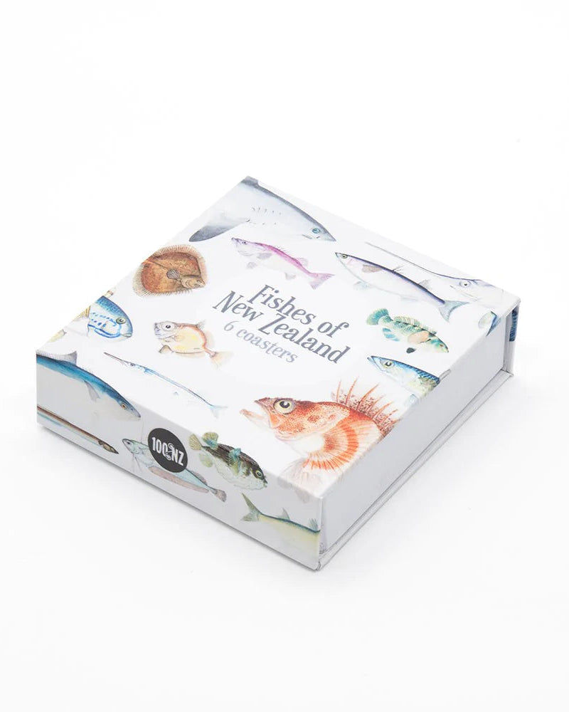 Fishes of NZ Coasters - Set of 6