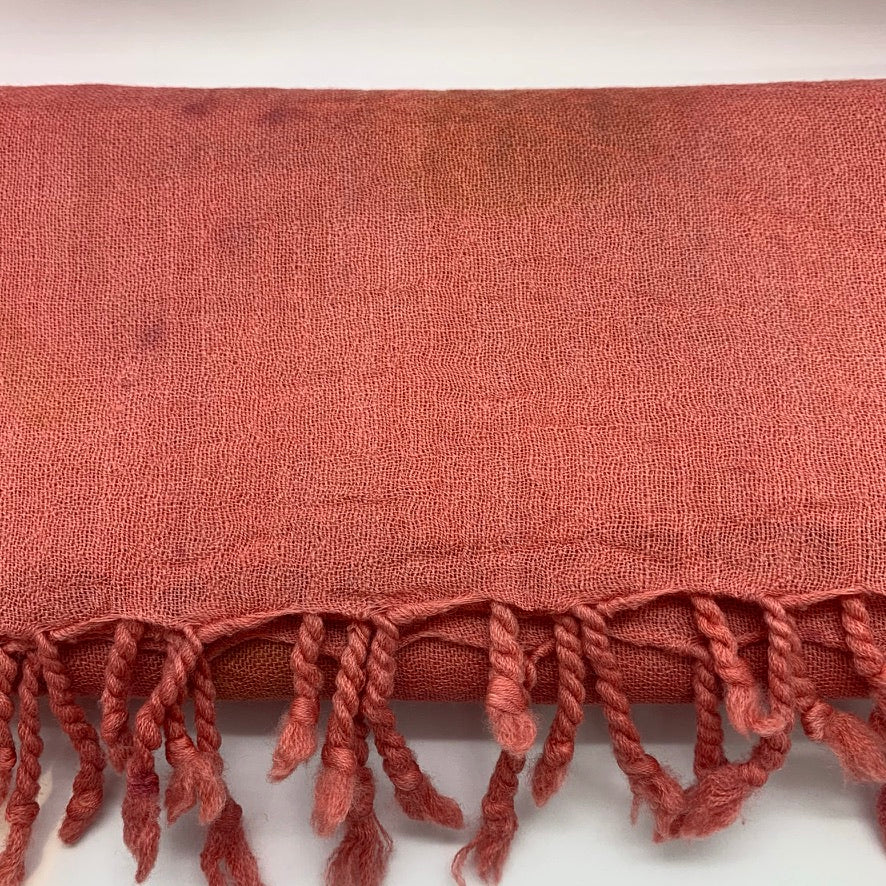 Merino Wrap Rose Madder