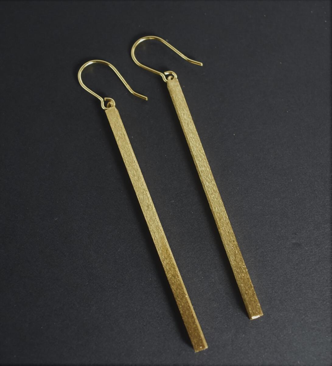 Square Tube Earrings