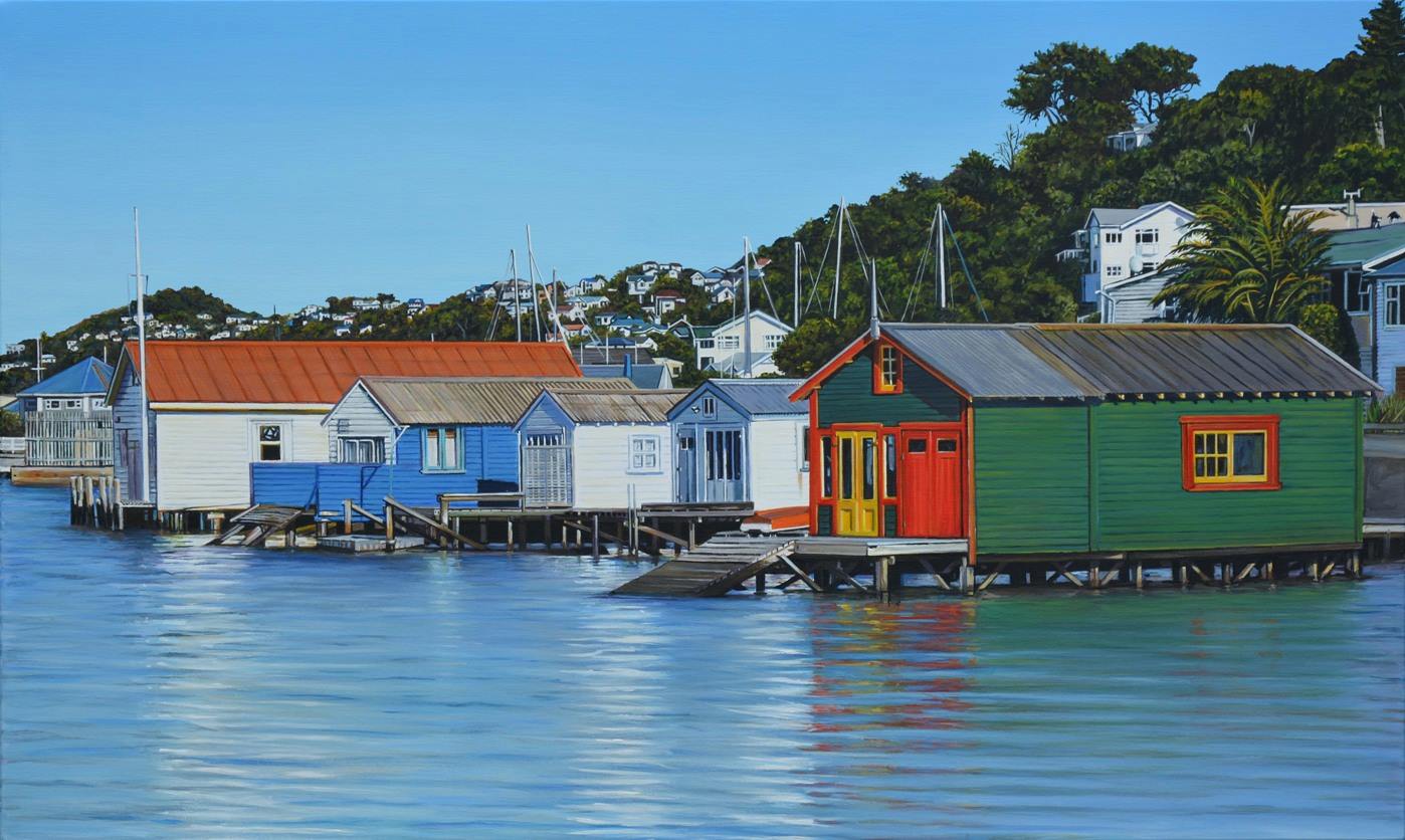 Evans Bay Boatsheds