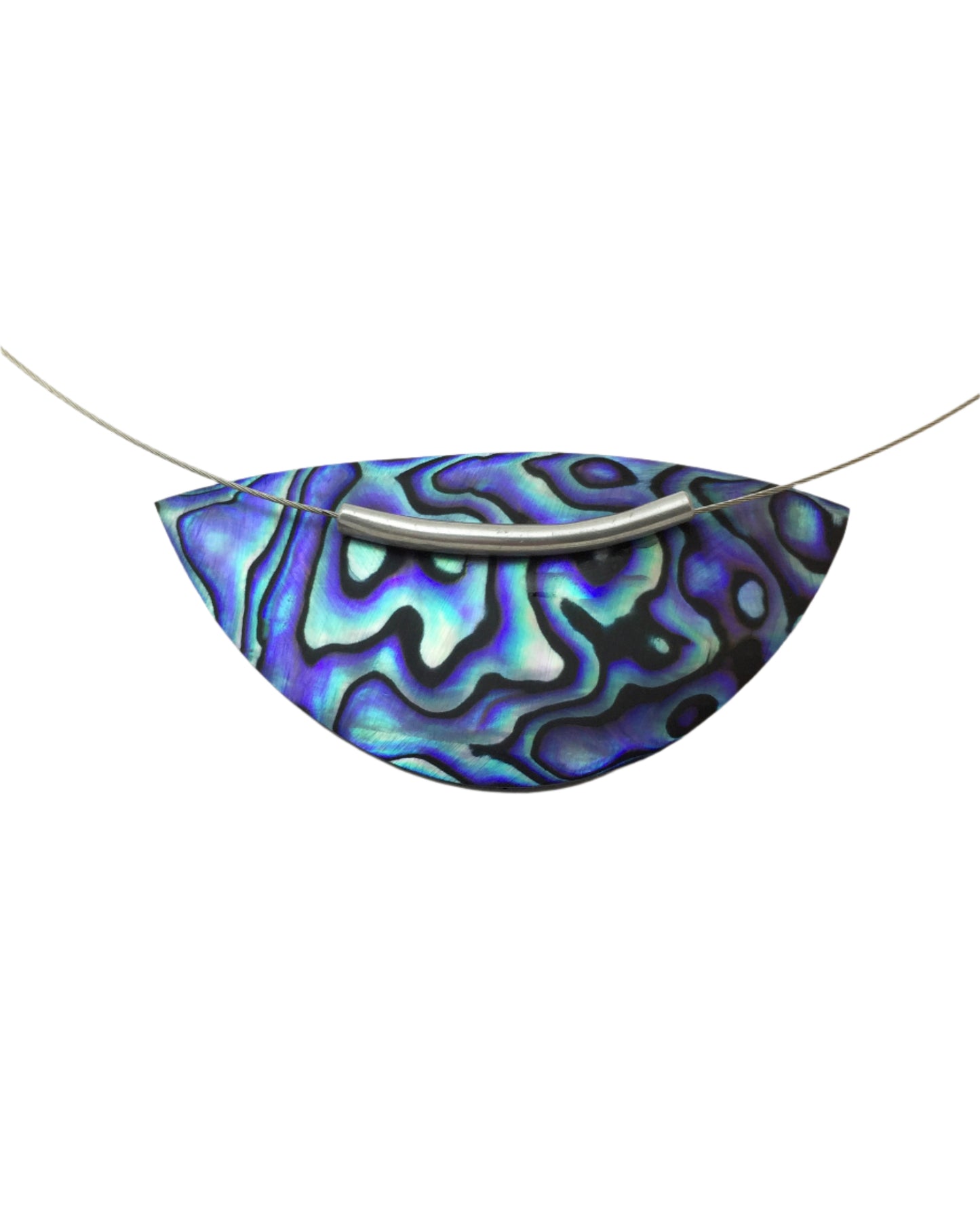 Freeform Pendant - Paua