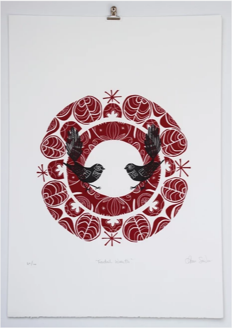 Fantail Wreath