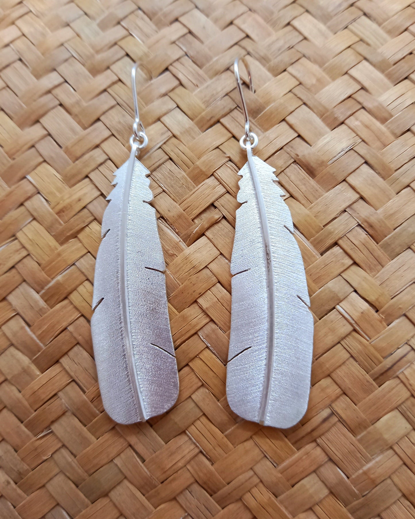 Huia Earrings Silver
