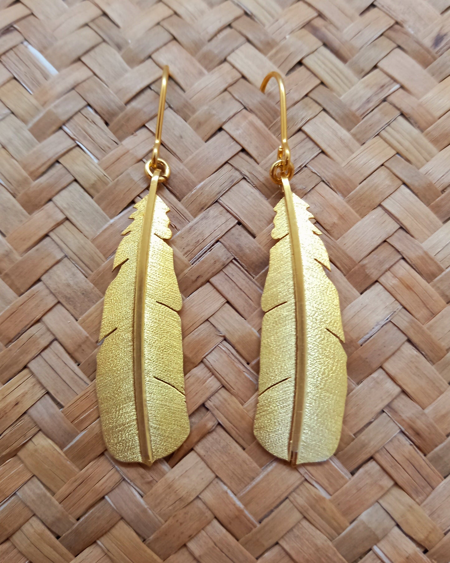 Huia Earrings Gold